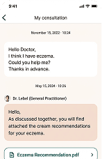 Online consultation questionnaire